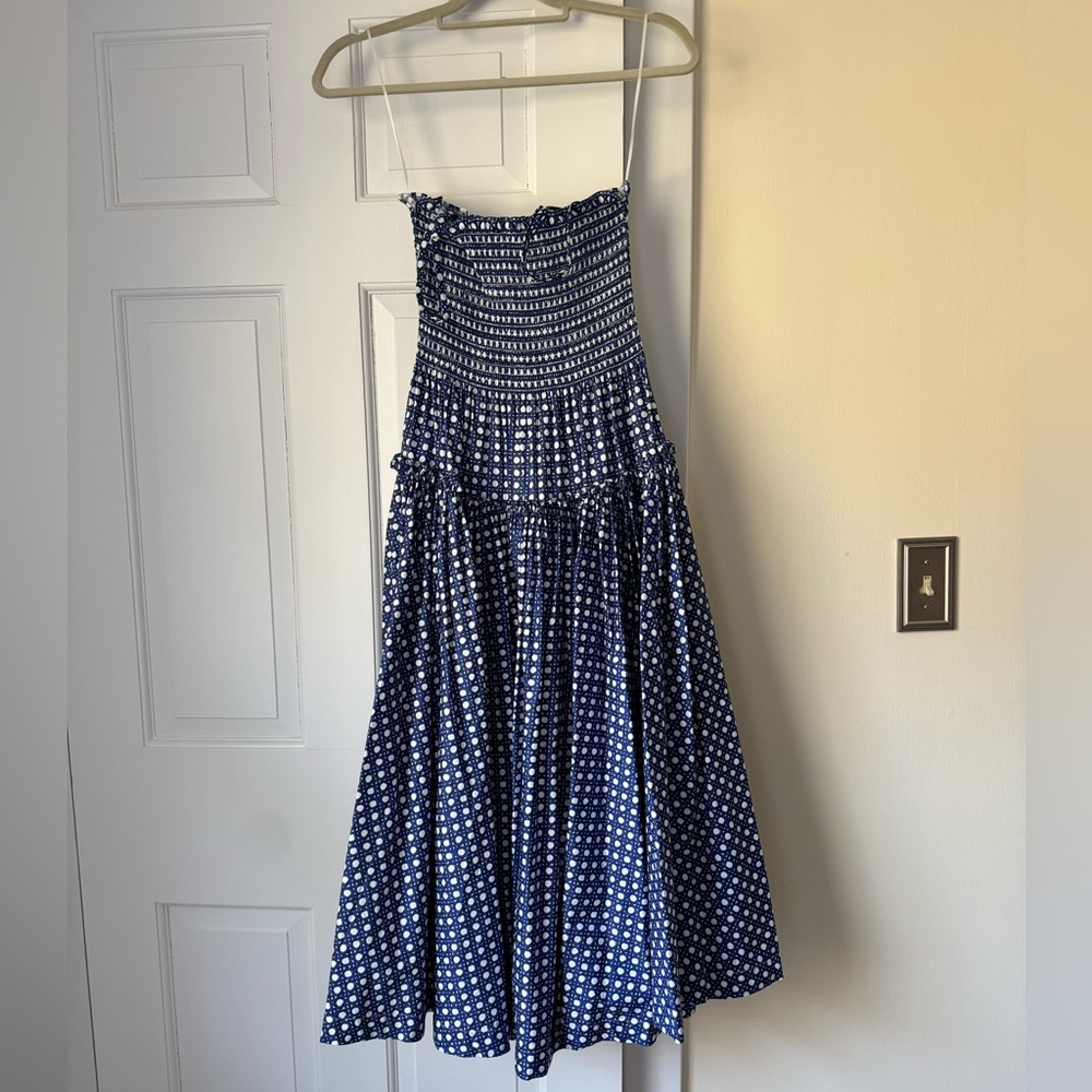 Hill House Seraphina Blue Basketweave Size Small - Picture 4 of 9